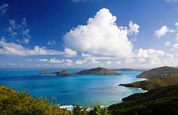 tortola coast view