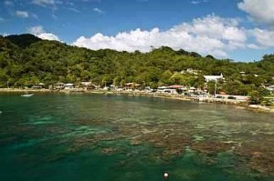 Harbor in Roatan