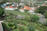 aerial neighborhood view Rodney Heights