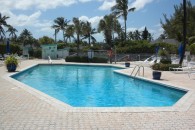 beach villa pool and decl