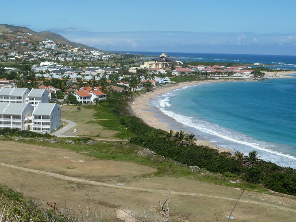 St Kitts Condo aerial view