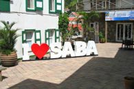 I Heart Saba sign