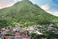 Island view Saba