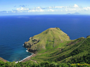 caribbean island view of land for sale on Saba