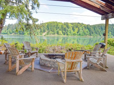 Single Family Private Island Home Newport, OR