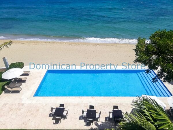 View of pool from deck